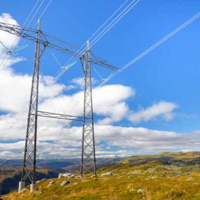 Electricity pylon in Norway